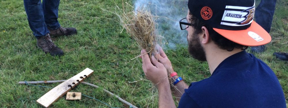 One Day - Fire Lighting Course - Pippin & Gile - South Wales