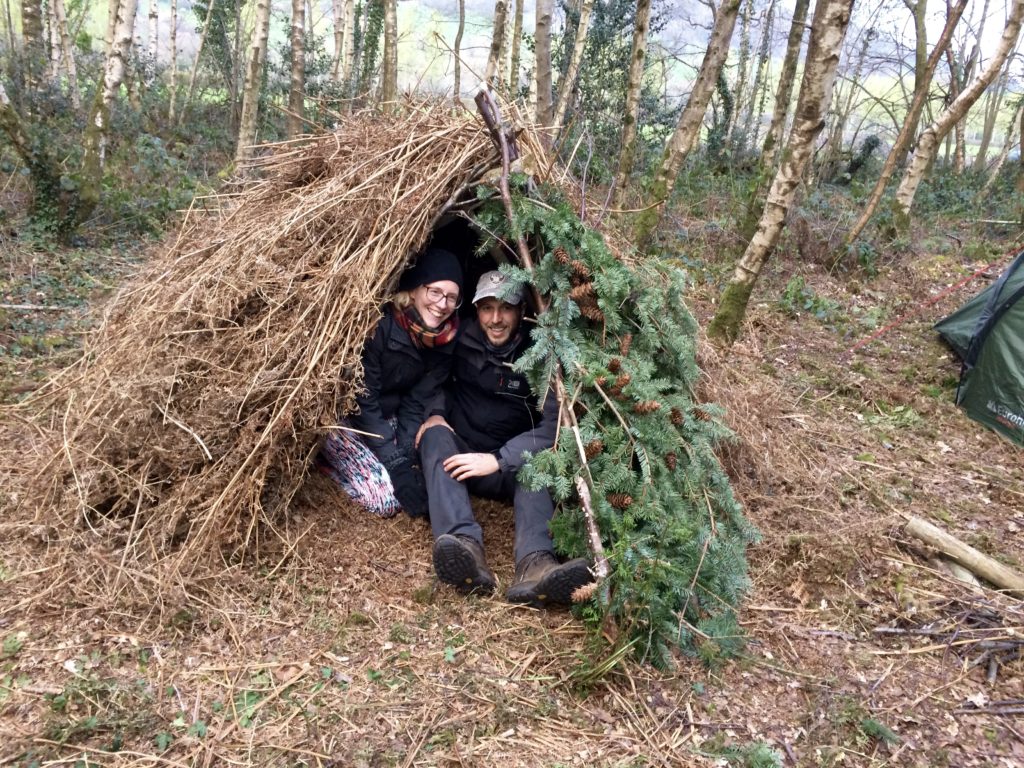 Weekend Bushcraft Course - Shelter Success