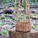 Making a basket - Basket weaving - Willow Basketry - Pippin & Gile - Bushcraft and Foraging - Traditional Skills - Courses - South London