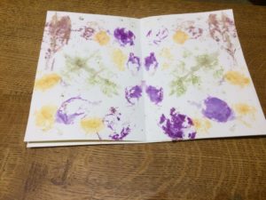 Natural Dye Bashed Card - Pippin & Gile - Bushcraft and Foraging
