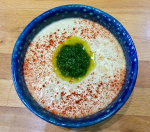 Hummus - Hairy Bitter Cress - Pippin and Gile - Bushcraft and Foraging - South London - South Wales 
