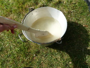 Add Water and stir till sugar dissolved - Elderflower - Foraging Courses - Preserving Courses - Preserving Courses South London - Preserving Courses East Surrey