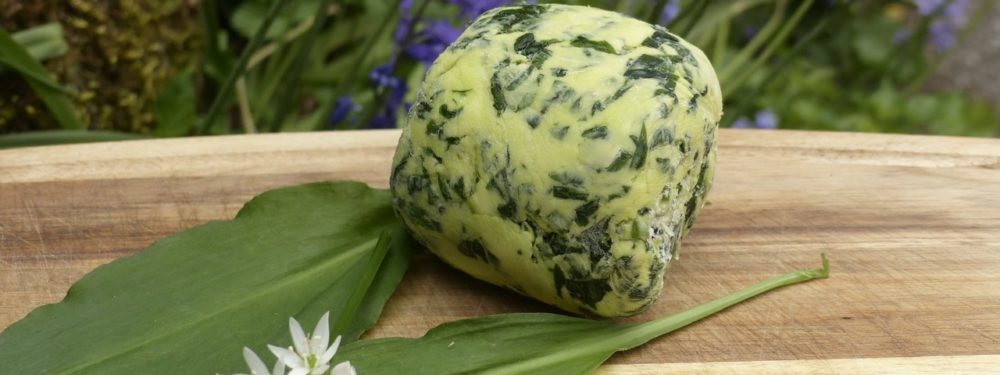 Wild Garlic Butter - Allium ursinum - Pippin & Gile – Bushcraft and Foraging – Brecon Beacons – Surrey – South London - Mid Wales - South Wales - Welsh Borders