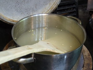 Add Water and heat till sugar dissolved - Elderflower - Foraging Courses - Preserving Courses - Preserving Courses South London - Preserving Courses East Surrey