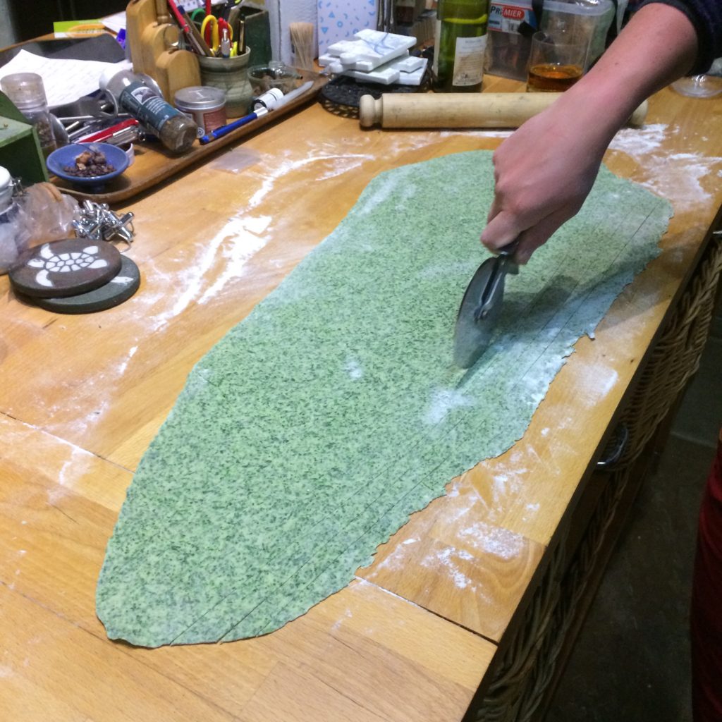 Making nettle Pasta - Bushcraft in South London - Bushcraft in South Wales - Bushcraft in Surrey - Bushcraft in Mid Wales - Bushcraft and Foraging - Pippin & Gile