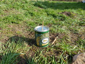 Securing a bung - Charcoal Making - Pippin & Gile Bushcraft Courses and Foraging Courses