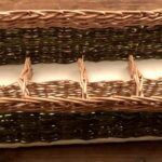 Finished Segmented WIllow Plank Basket