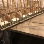 Building the walls with contrasting willow