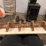 Finishing the border