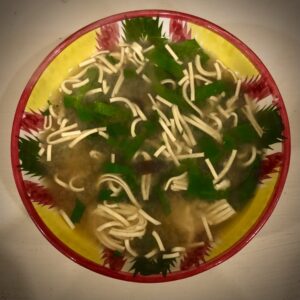 Wild Garlic and Jelly Ear Ramen