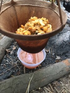 Crab Apple Jelly - Jelly Bag Straining